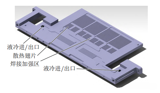 某毫米波功放組件液冷散熱設(shè)計
