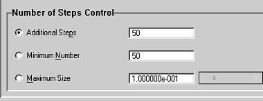 Number of steps control如何設(shè)置