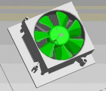 使用EFD計算CPU散熱器的案例